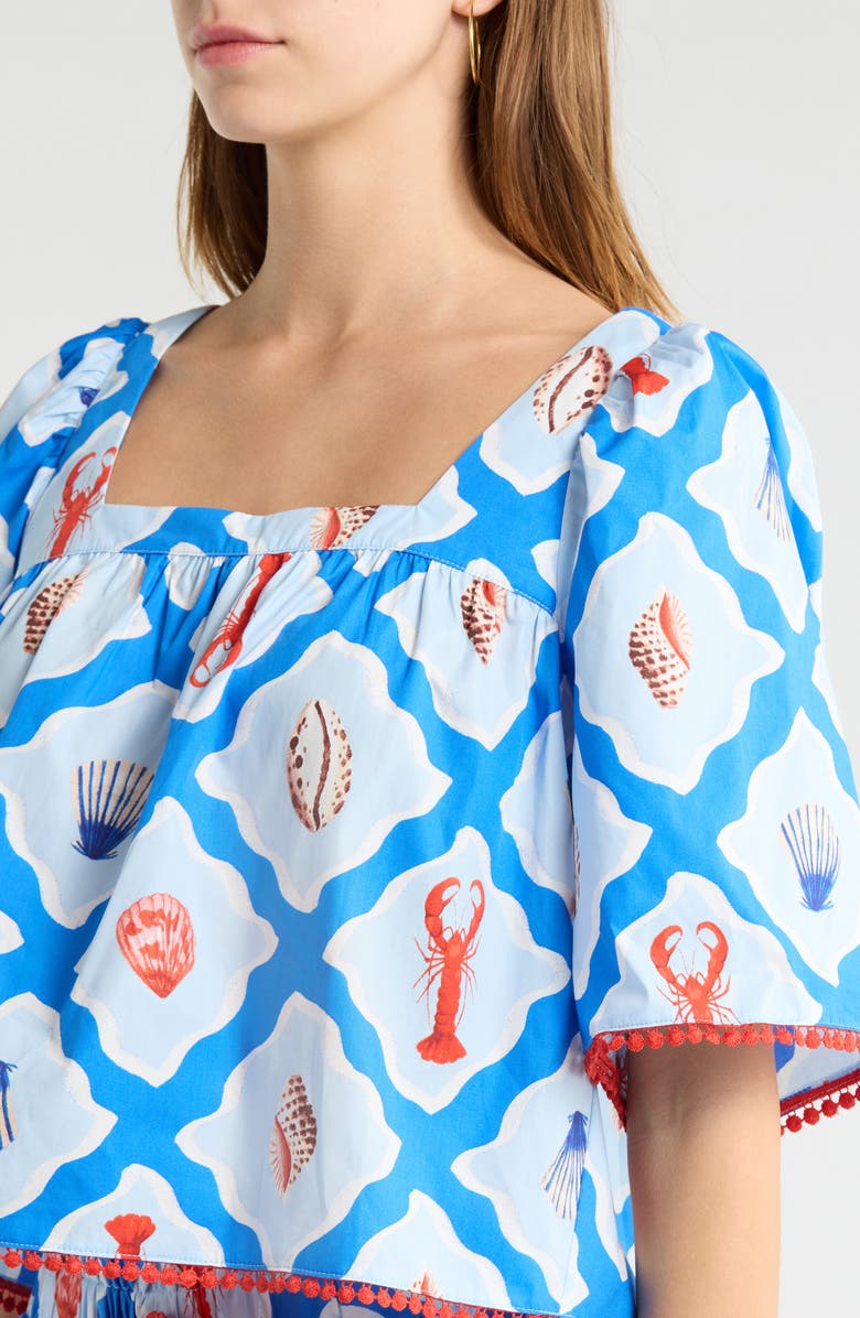 SUGARLIPS Lobster Bay Durmy Cotton Top, Alternate, color, 