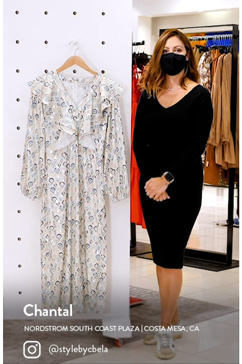 Marble Happy Long Sleeve Dress video