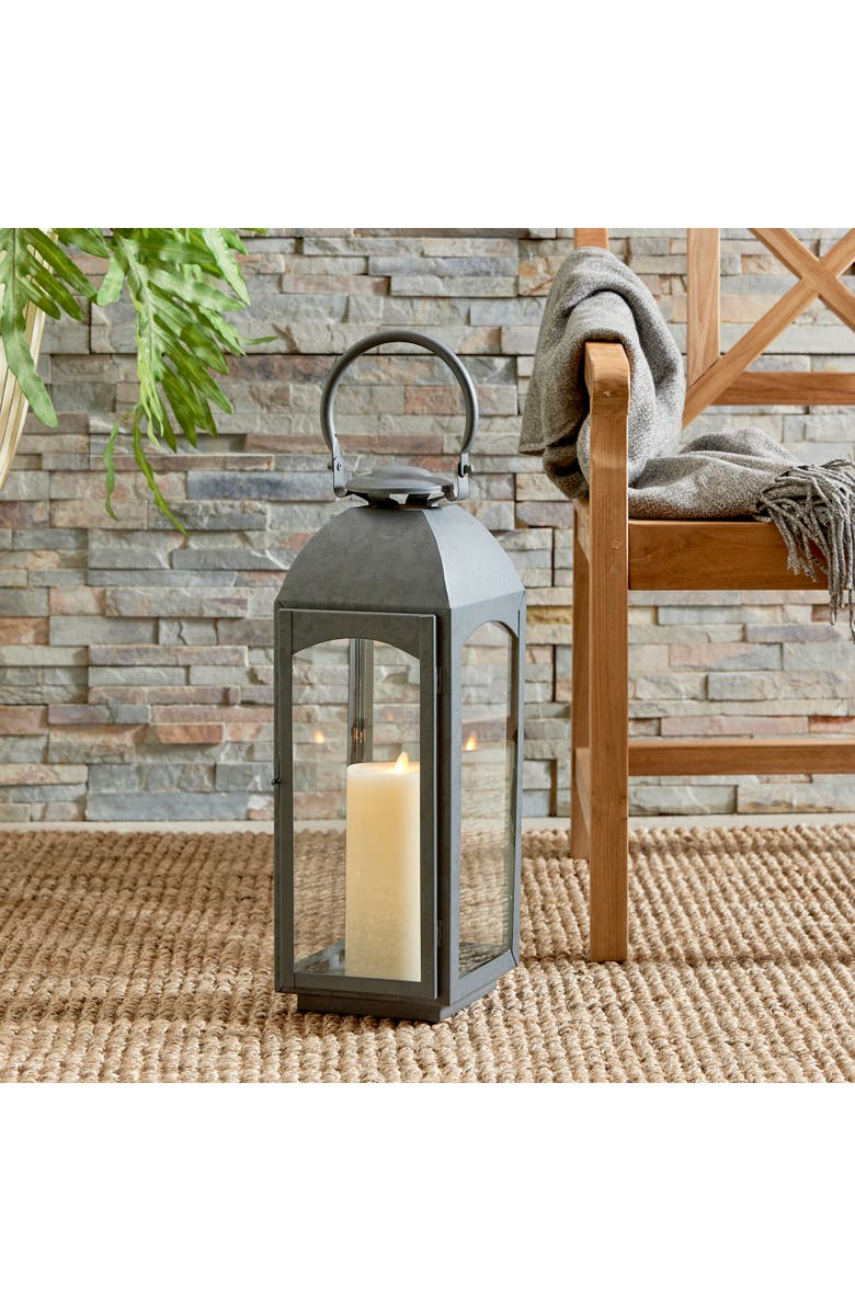 Napa Home & Garden Antoinne Outdoor Lantern Large, Alternate, color, Blue