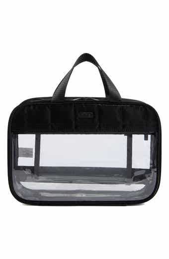 MYTAGALONGS Box Quilted Clear Toiletry Case
