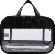 MYTAGALONGS Box Quilted Clear Toiletry Case