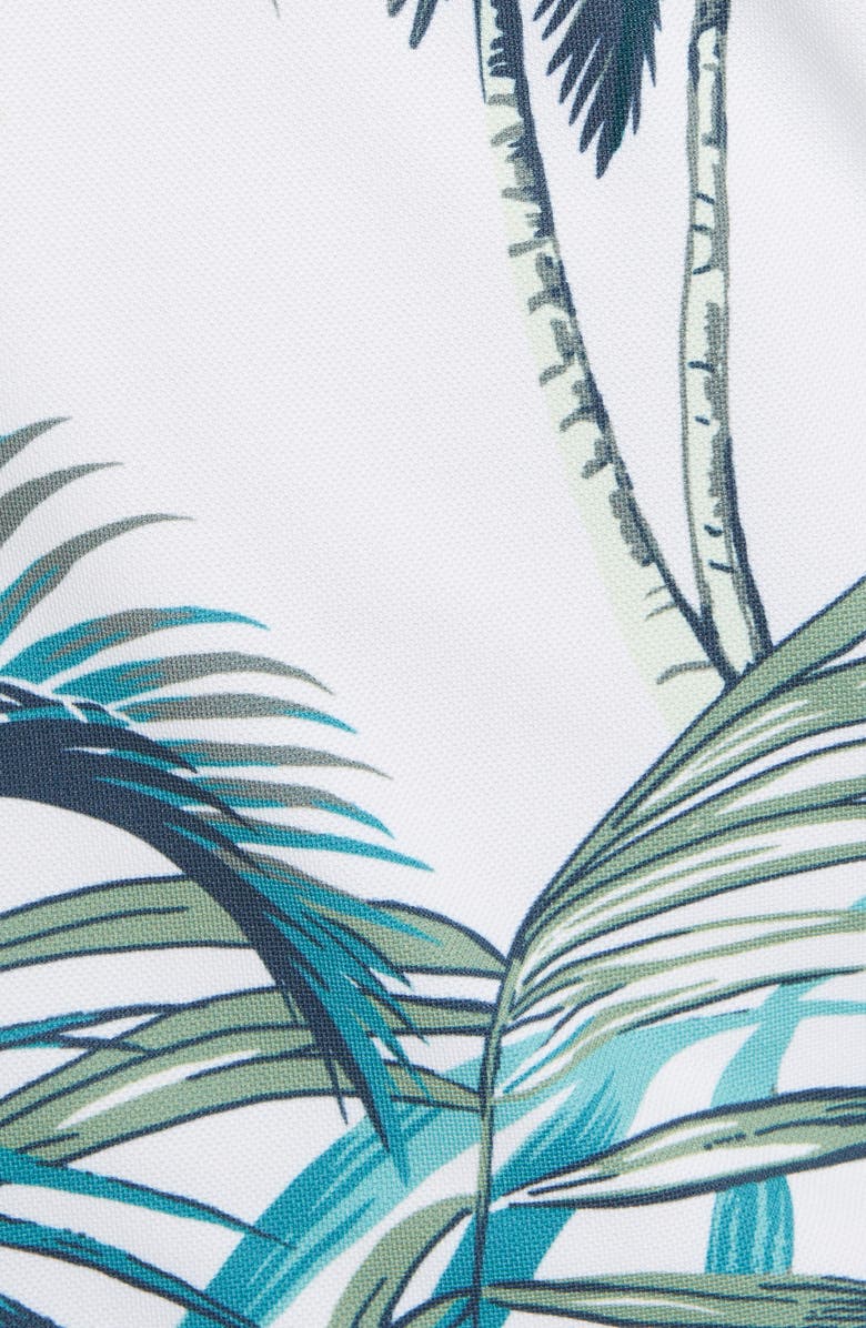 Bonobos The M-Flex Slim Fit Palm Print Piqué Golf Polo, Alternate, color,