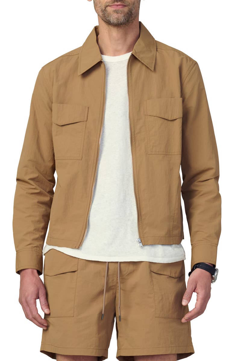 Joe's Jeans Modern Utilitarian Water Resistant Nylon Jacket, Main, color, 