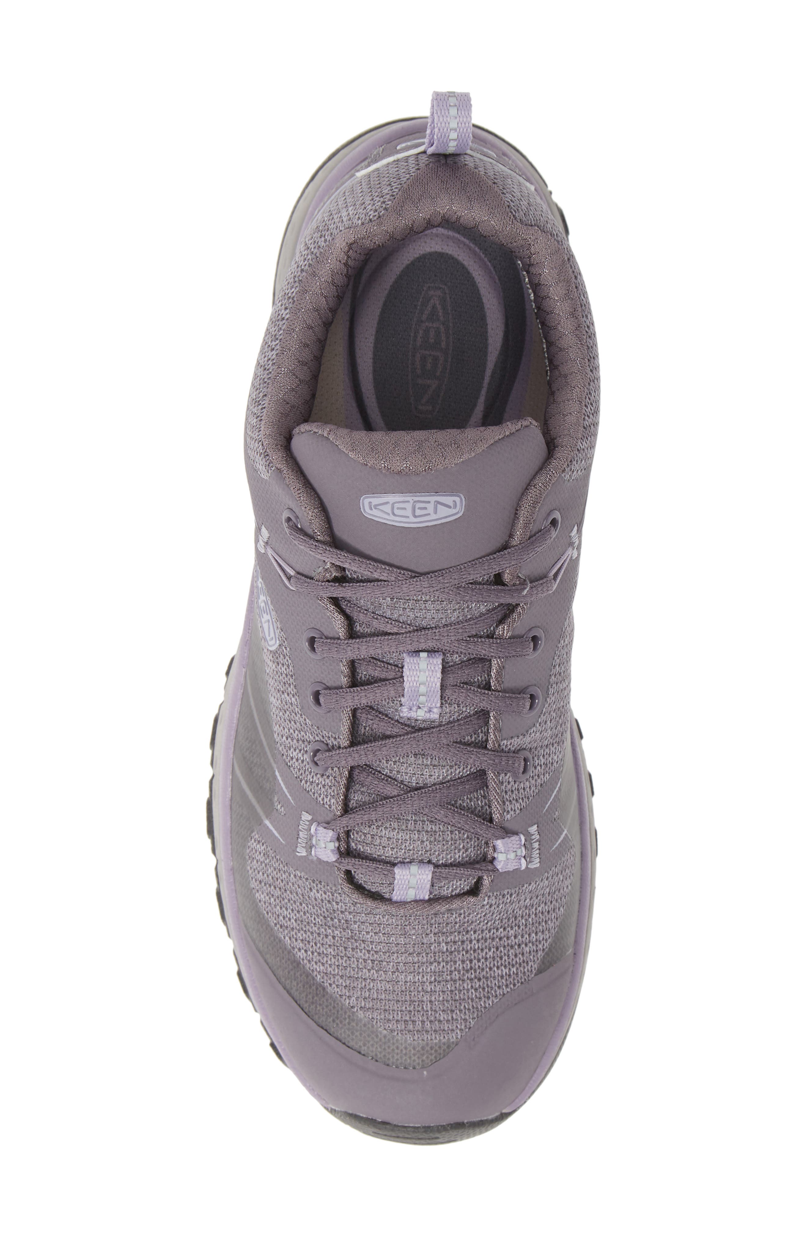 Terradora Waterproof Hiking Shoe, Alternate, color, SHARK/ LAVENDER GREY