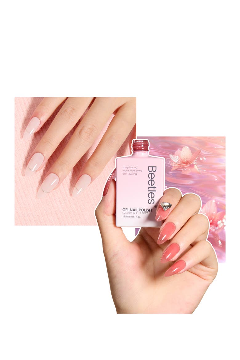 Nude Gel Polish Set 6 Colors, Alternate, color, Black White Red