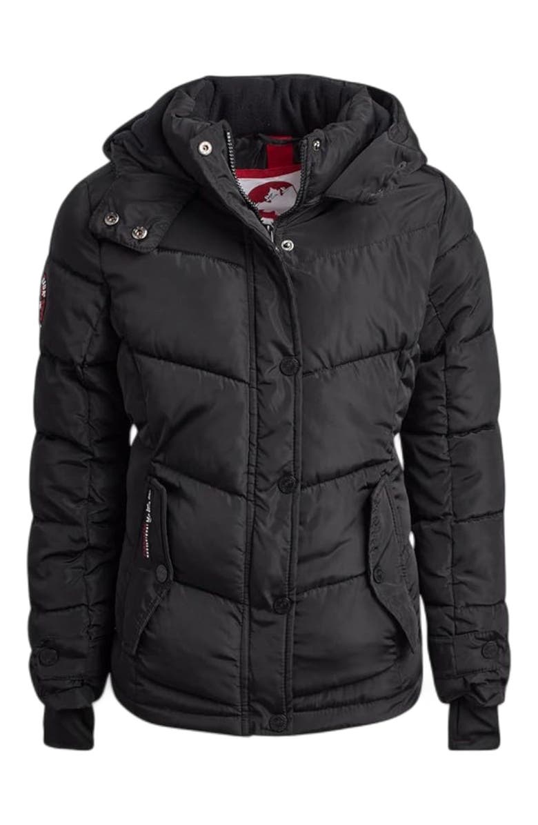 CANADA WEATHER GEAR Girls' Quilted Heavyweight Winter Coat, Main, color, 