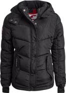 CANADA WEATHER GEAR Girls' Quilted Heavyweight Winter Coat