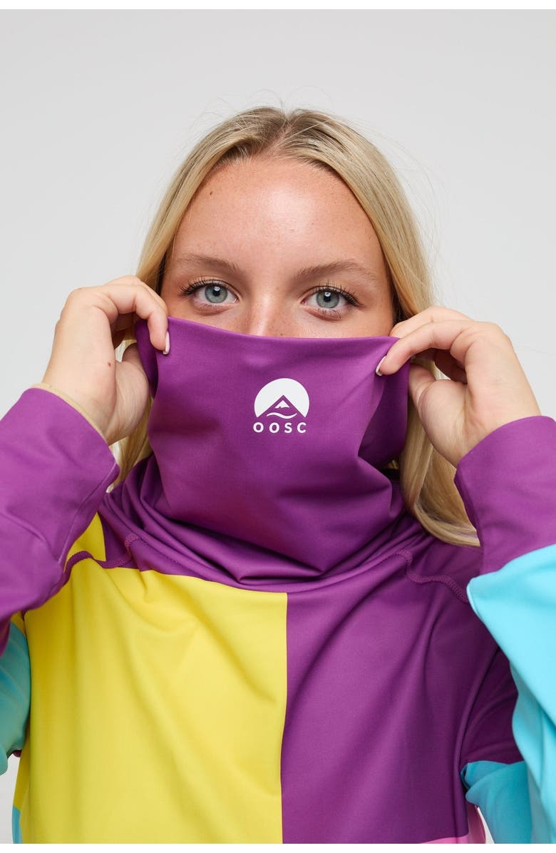 OOSC High Neck Baselayer Top So Fetch - Women's, Alternate, color, Purple, Pink, Yellow, Blue