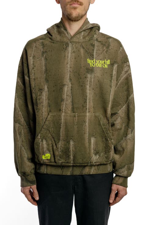 Slalom Possum Drip Dye Heavyweight Hoodie