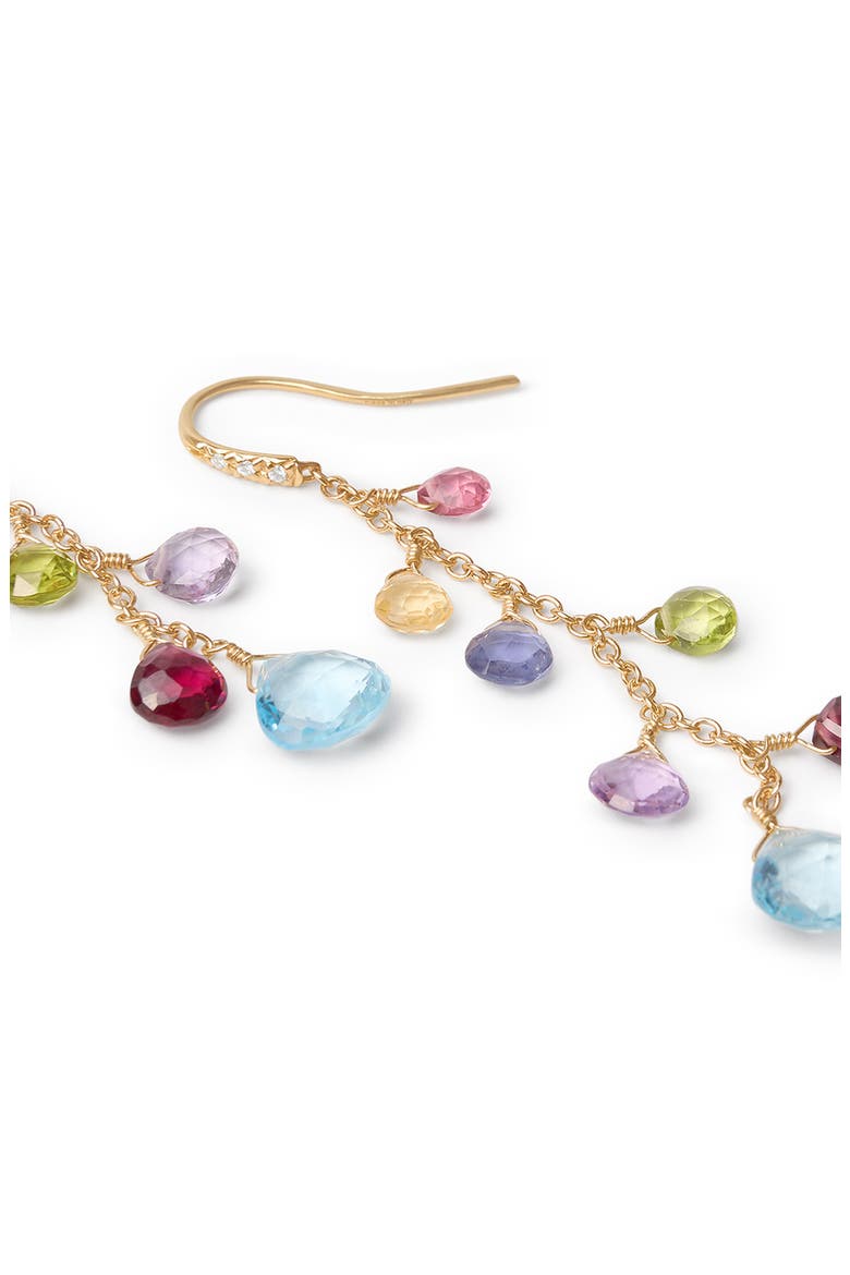 Paradise Drop Earrings, Alternate, color, YELLOW GOLD