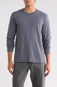 rag & bone Long Sleeve Slubbed Jersey T-Shirt
