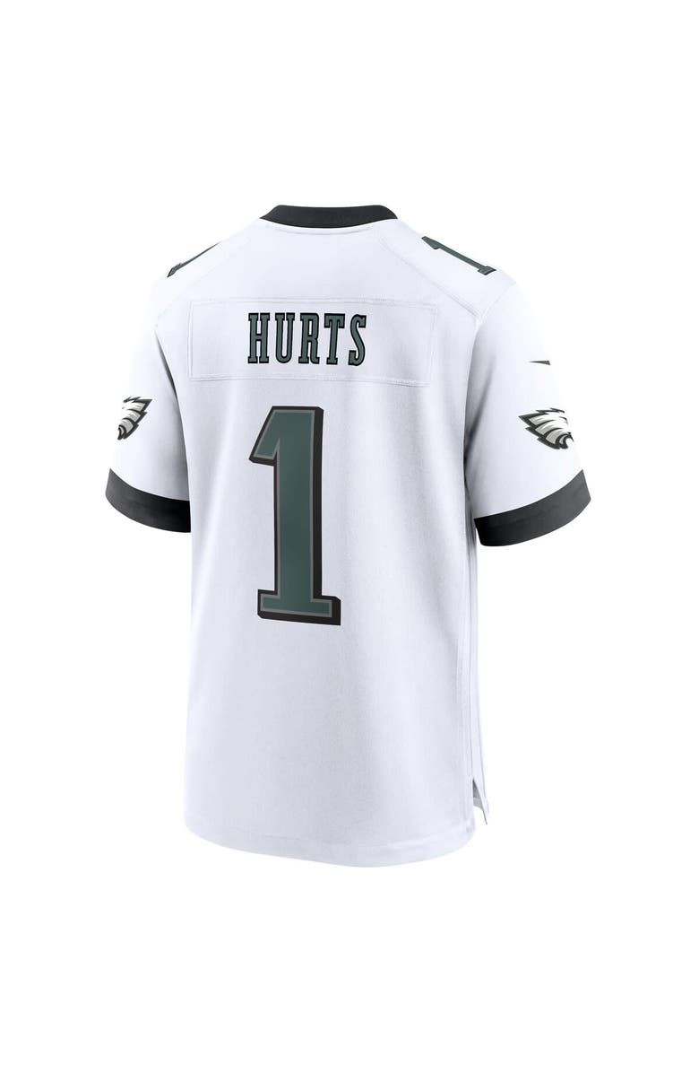 Nike Men's Nike Jalen Hurts White Philadelphia Eagles White Game Jersey, Alternate, color, White