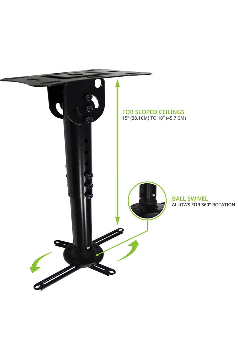 P301 Projector Mount, Alternate, color, Black