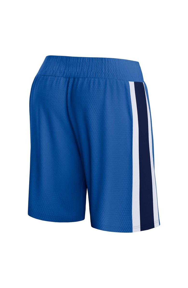 FANATICS Men's Fanatics Branded Blue Dallas Mavericks Referee Iconic Mesh Shorts, Alternate, color, Blue