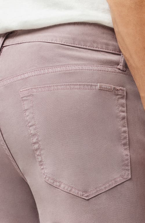 Joe's The Brixton Twill Chinos In Purple