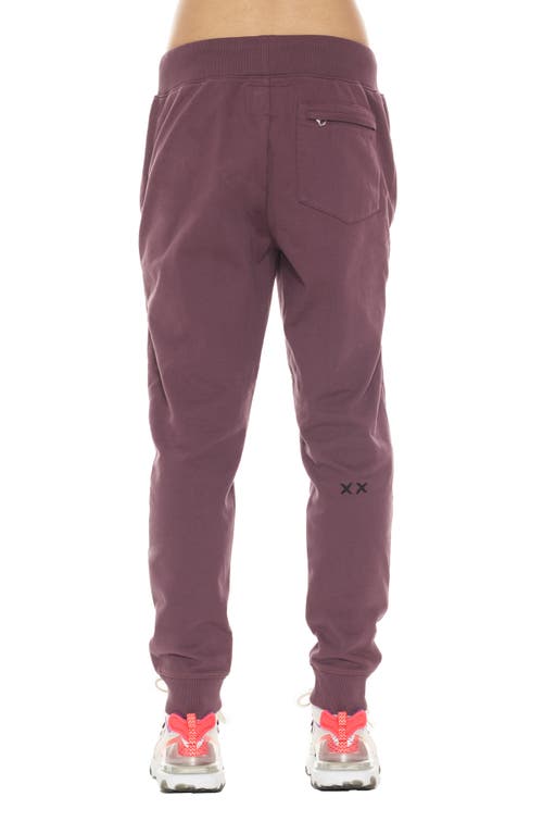 Cult Of Individuality Men's Jogger Sweatpants In Grape Compote In Grape Compote