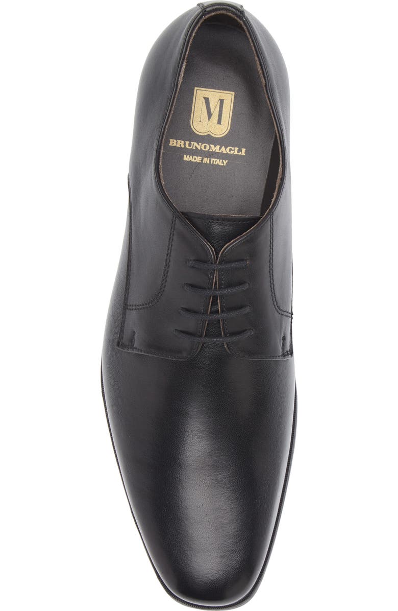 Bruno Magli Pello Plain Toe Oxford Derby, Alternate, color, Black