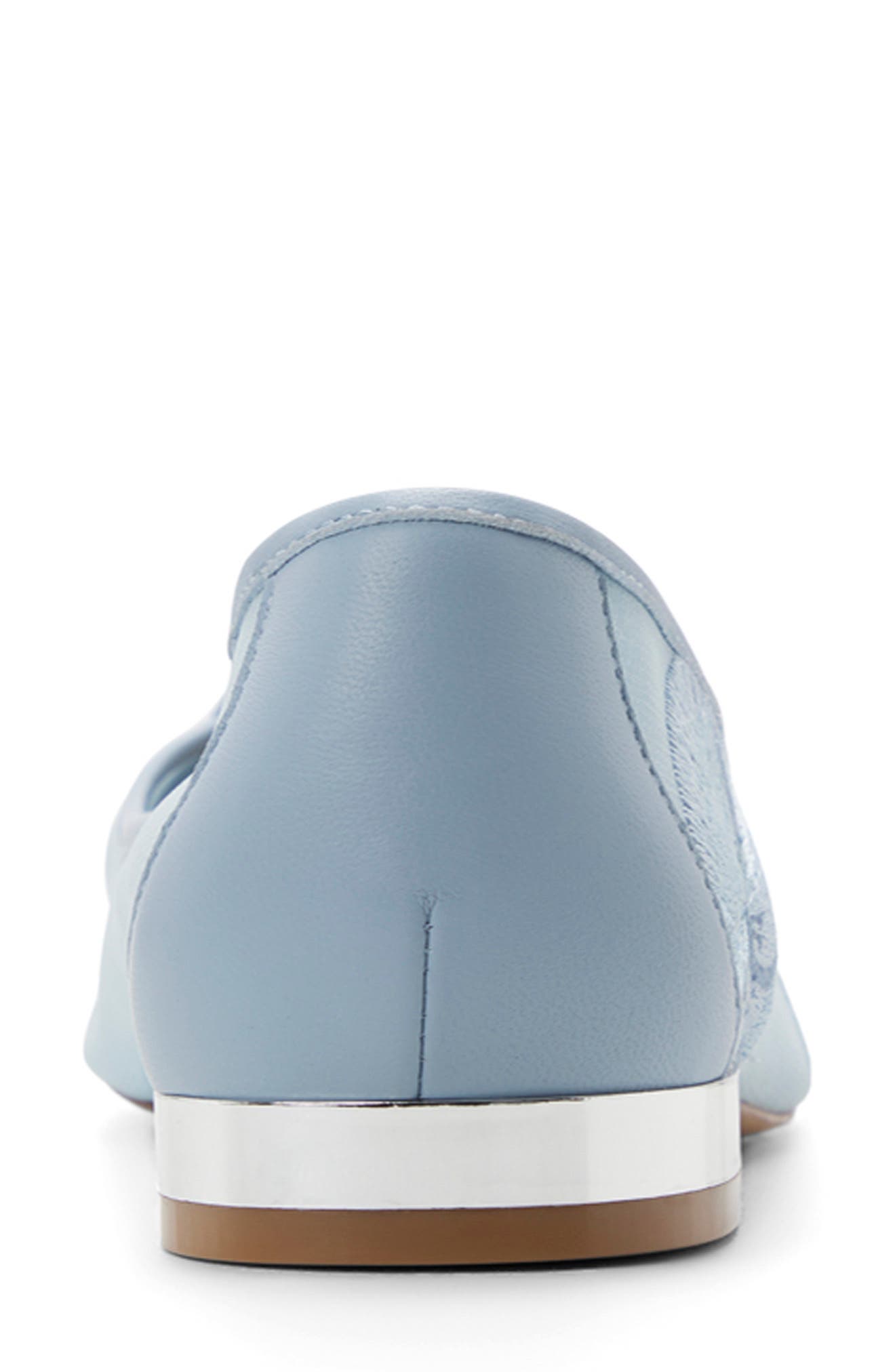 Ella Mae Pointed Toe Flat, Alternate, color, SLATE BLUE