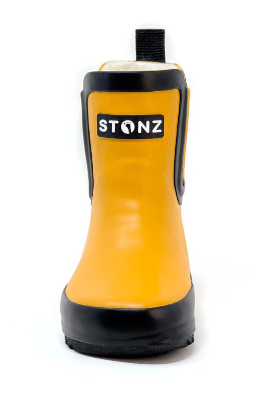STONZ STONZ FAUX FUR LINED WATERPROOF RAIN BOOT