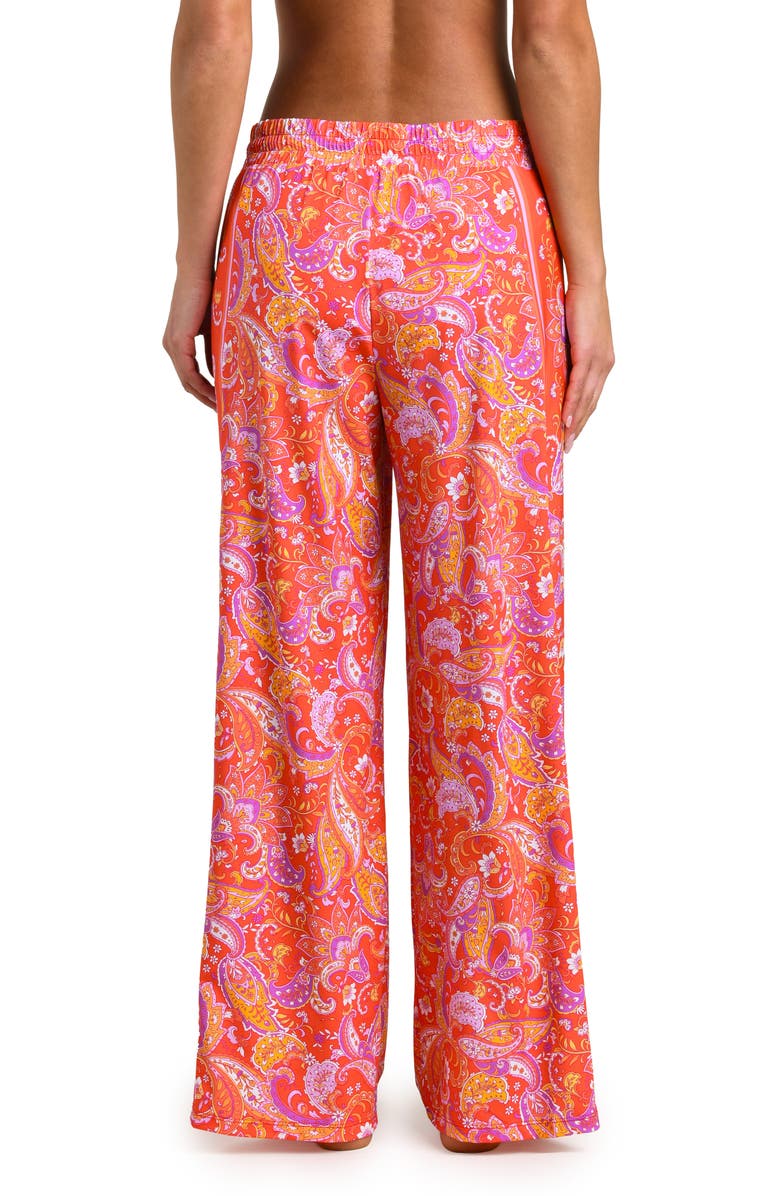 Sunshine 79 Paisley Daze Cover-Up Pants, Alternate, color, 
