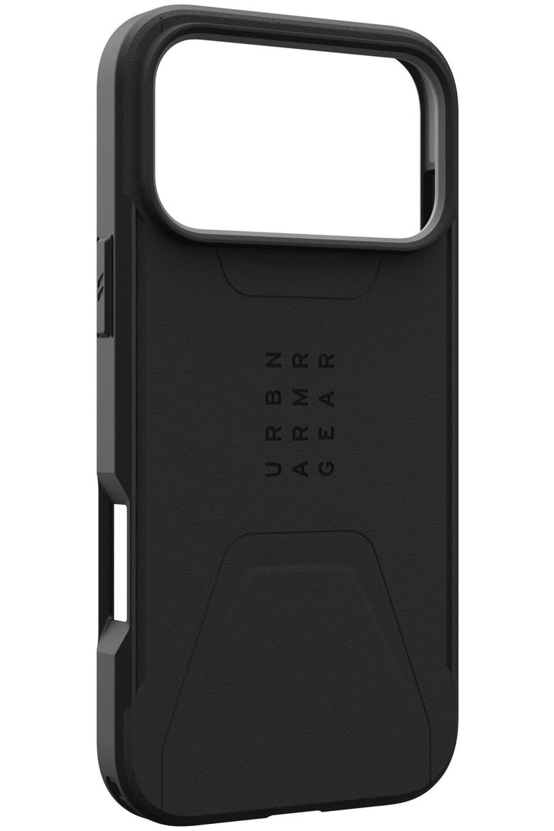 Civilian MagSafe Case for Apple iPhone 17 Pro Max, Alternate, color, BLACK