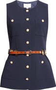 Cinq à Sept Sunflare Belted Kole Vest