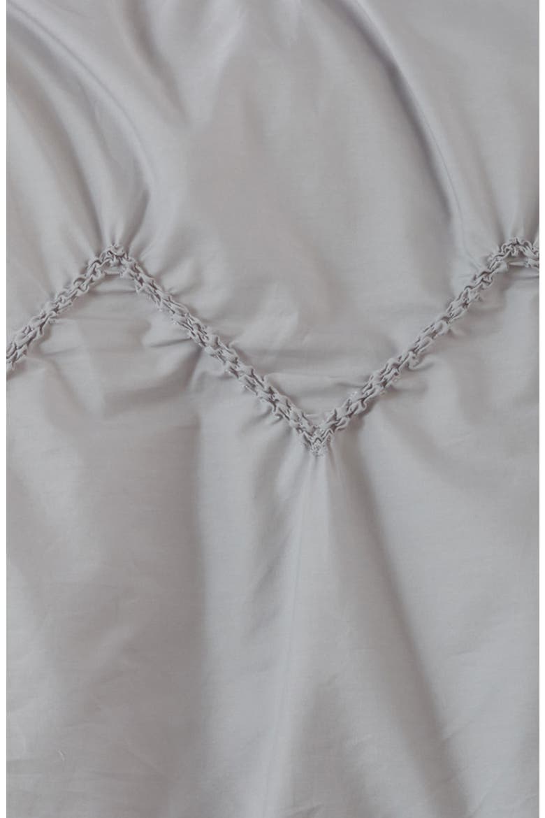 Mara Textured Duvet Cover & Sham Set, Alternate, color, GREY VAPOR