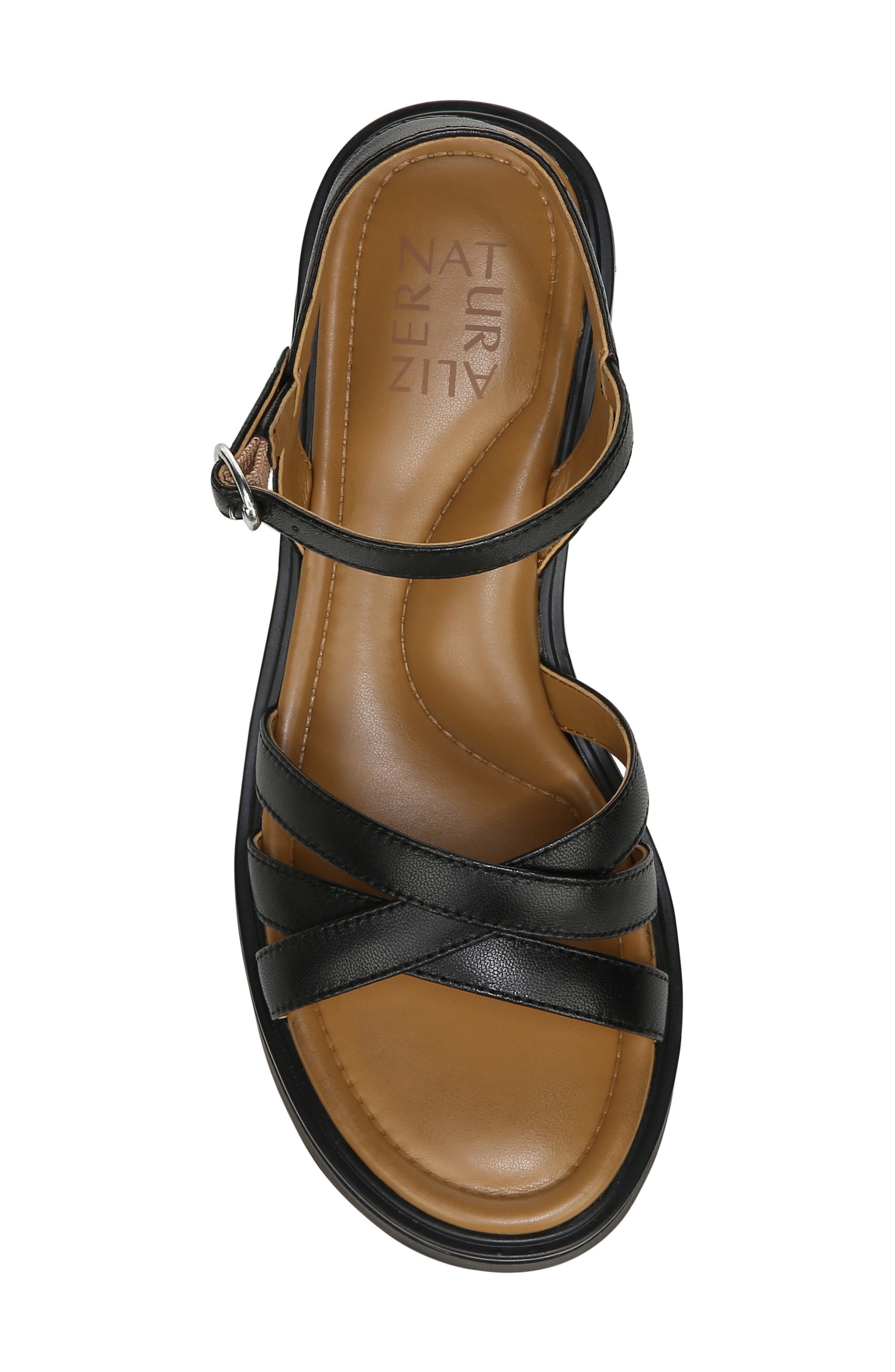 Naturalizer Court Ankle Strap Platform Sandal, Alternate, color, 