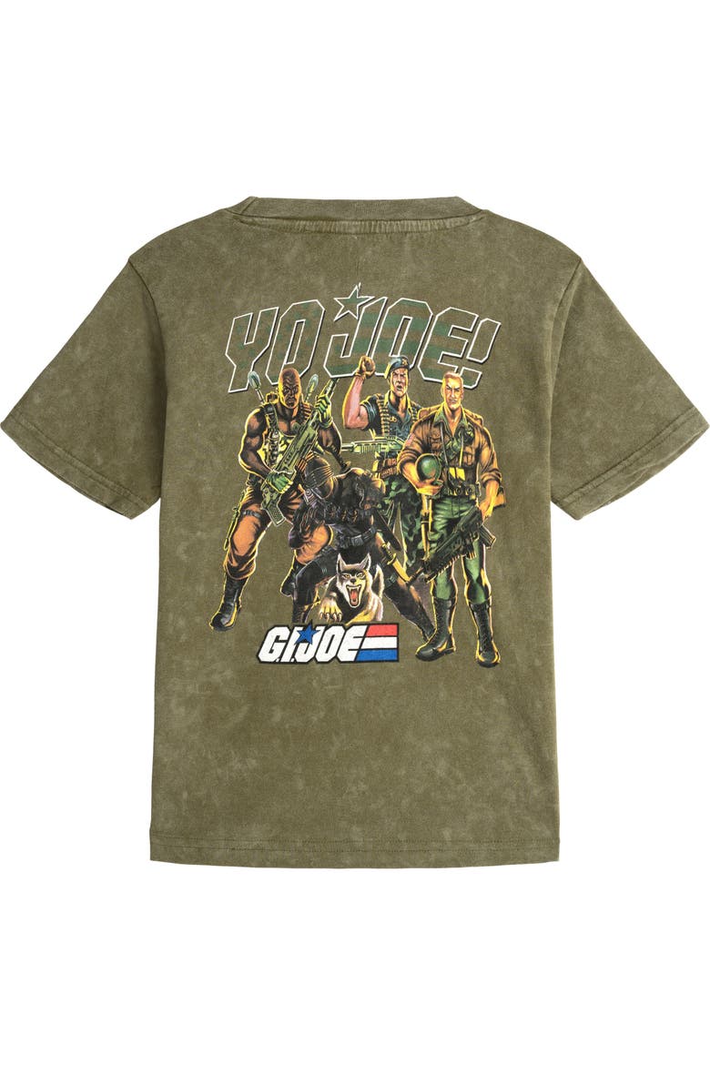 Graphic Short Sleeve T-shirt (little Kid & Big Kid), Alternate, color, Snake Eyes Duke Olive