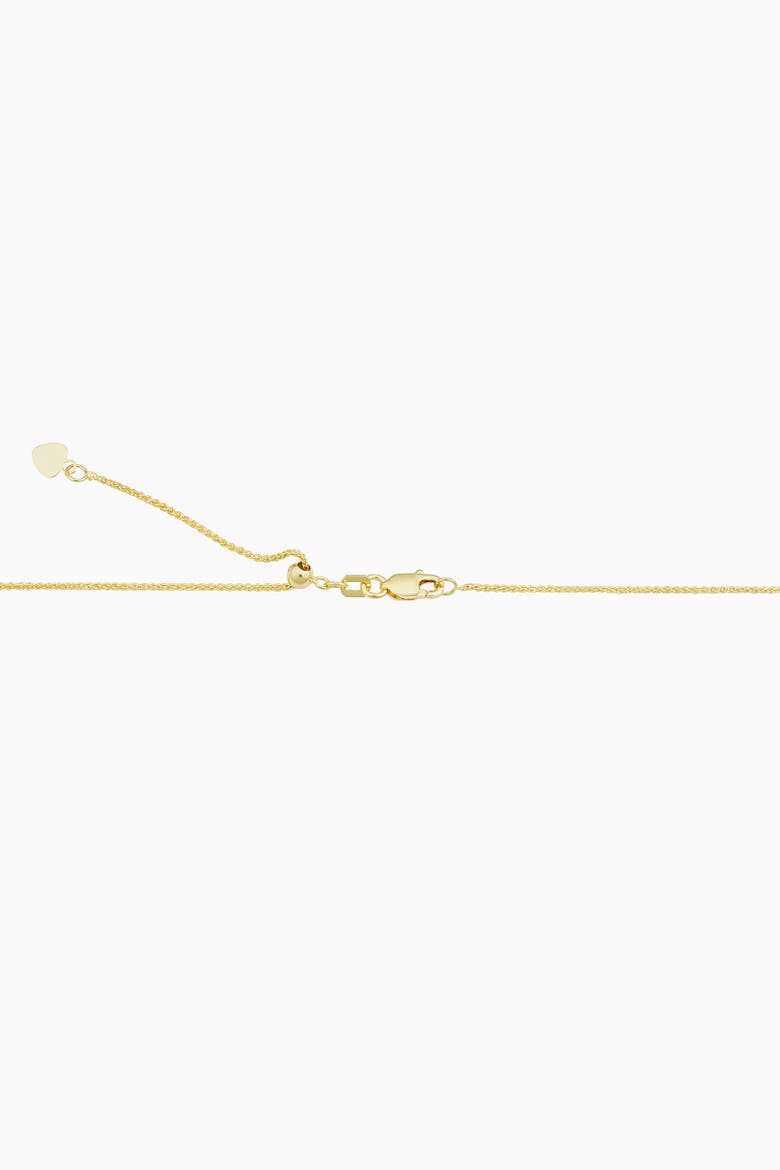 14K Gold Caesar Adjustable Chain, Alternate, color, Yellow Gold