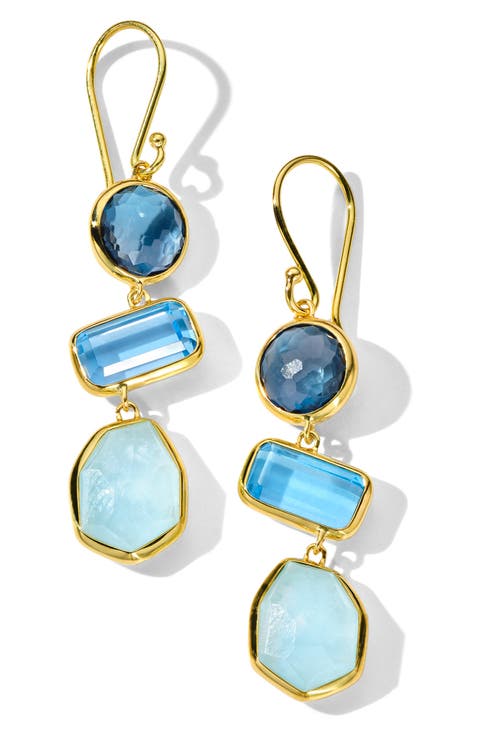 Rock Candy Stone Drop Earrings