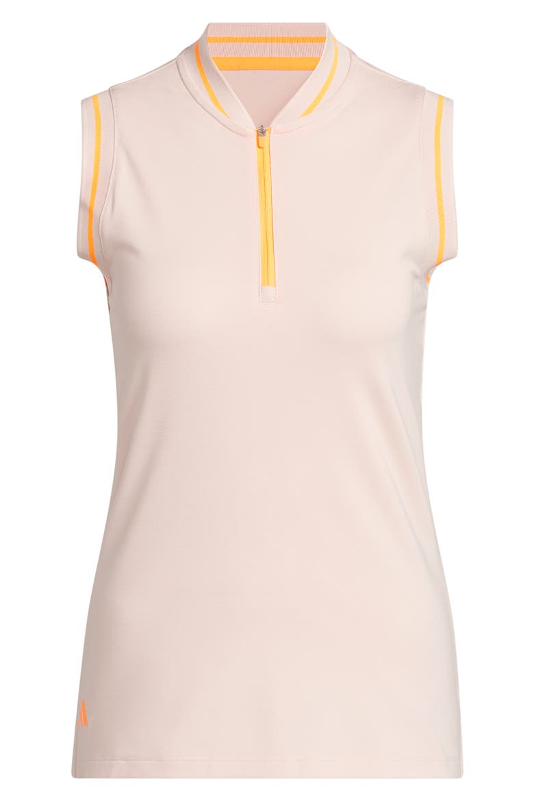 Ultimate 365 Sleeveless Golf Half Zip Top, Alternate, color, BLUSH PINK