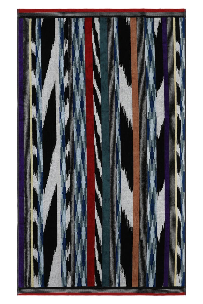 Clint Cotton Bath Towel, Main, color, MULTI
