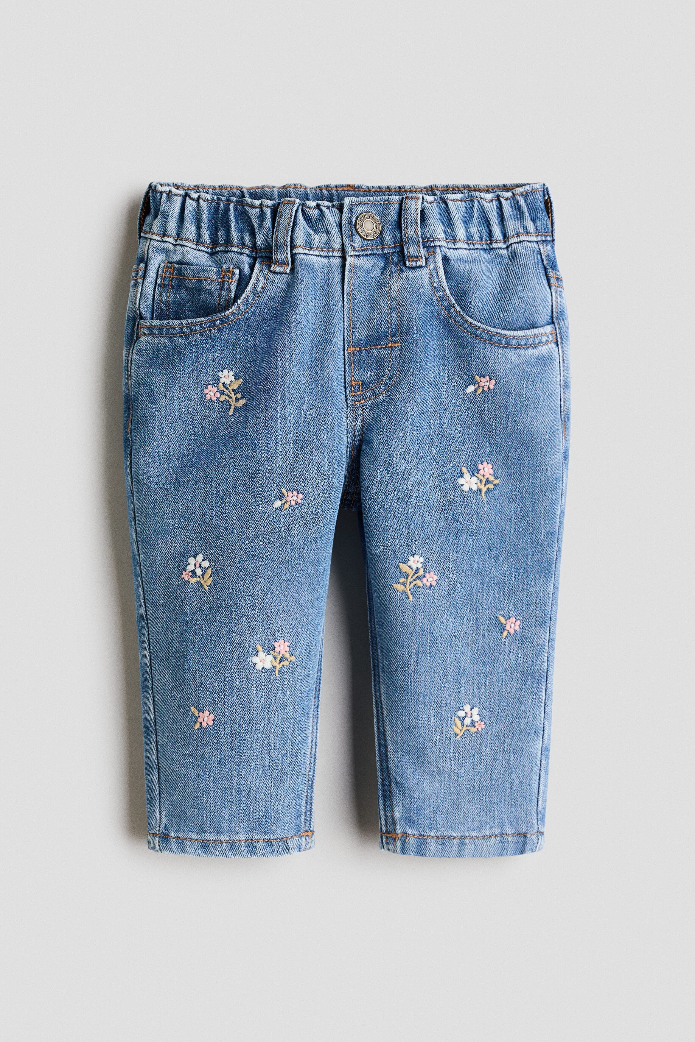 selected Denim blue/flowers