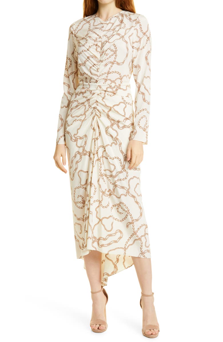 Veronica Beard Kersey Silk Blend Dress, Main, color,