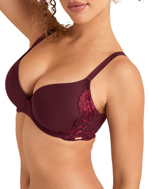 Adore Me Paxton Contour Full Coverage Bra In Purple