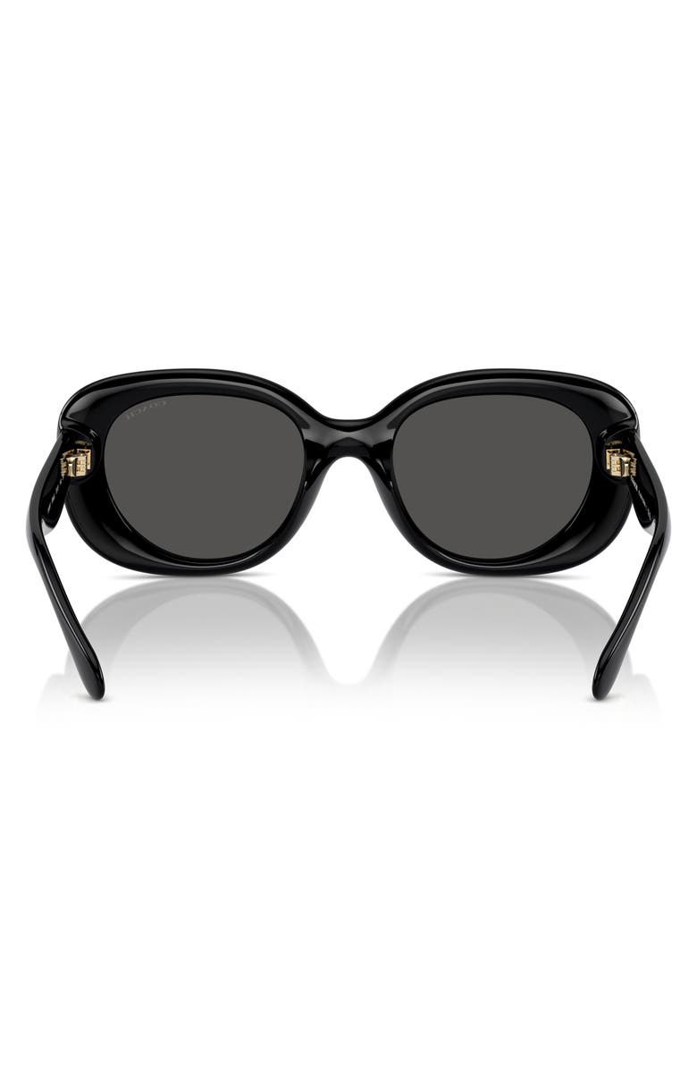 COACH 53mm Round Sunglasses, Alternate, color,