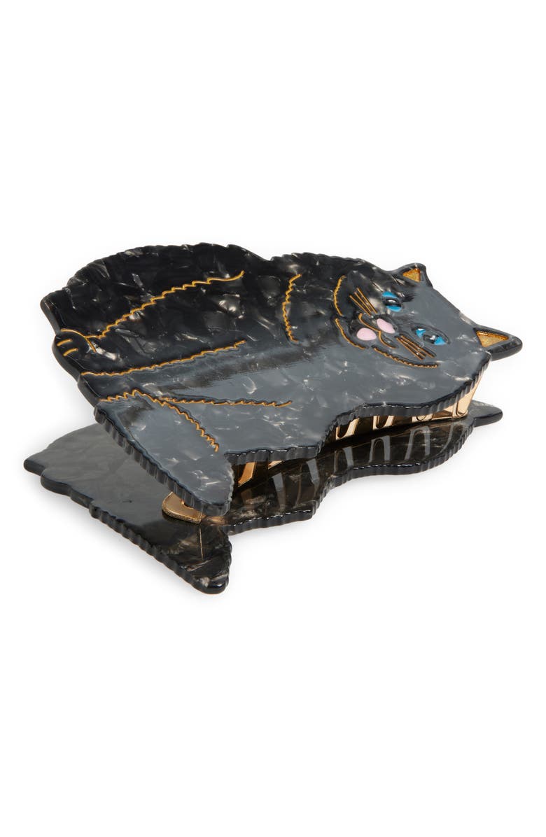 Solar Eclipse Persian Cat Claw Clip, Main, color,