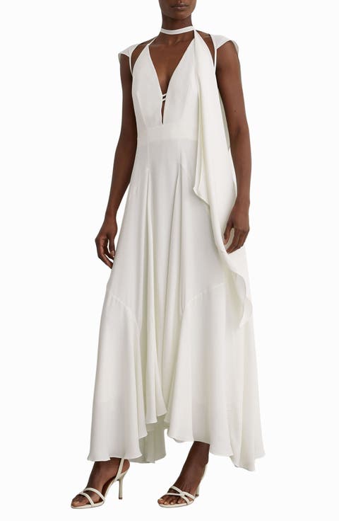 Evory Cape Maxi Dress