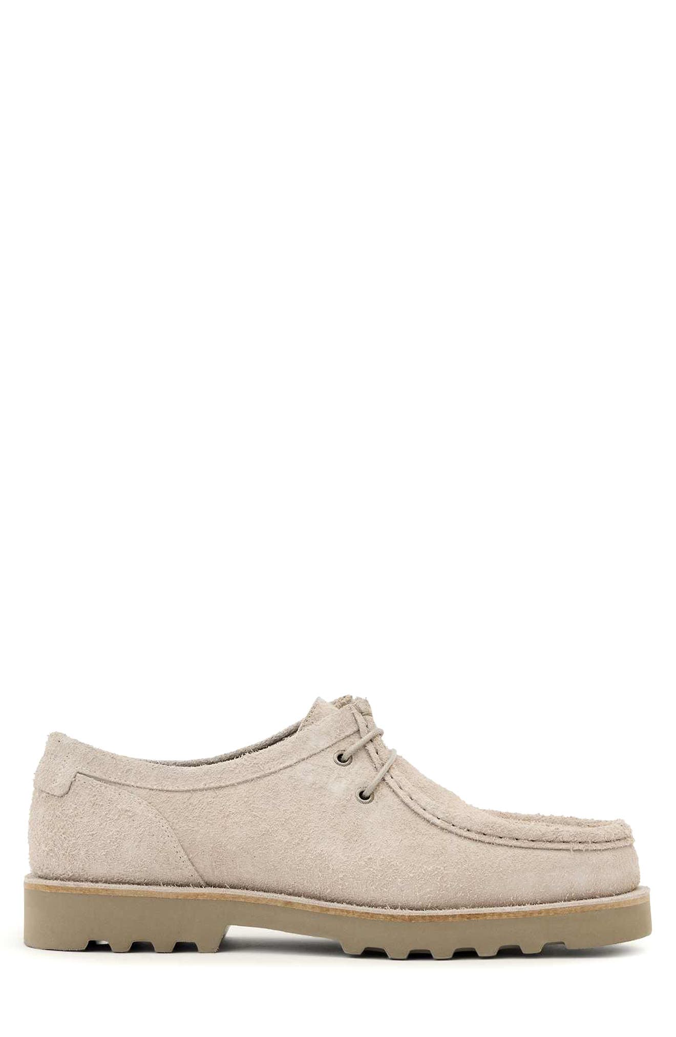 AllSaints Skiff Apron Toe Shoe, Alternate, color, Cloudy Grey