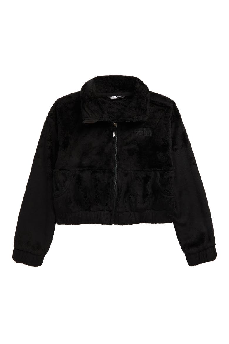 Kids' Osolita Fleece Jacket, Main, color, BLACK