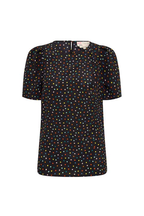 Printed Silk Blouse