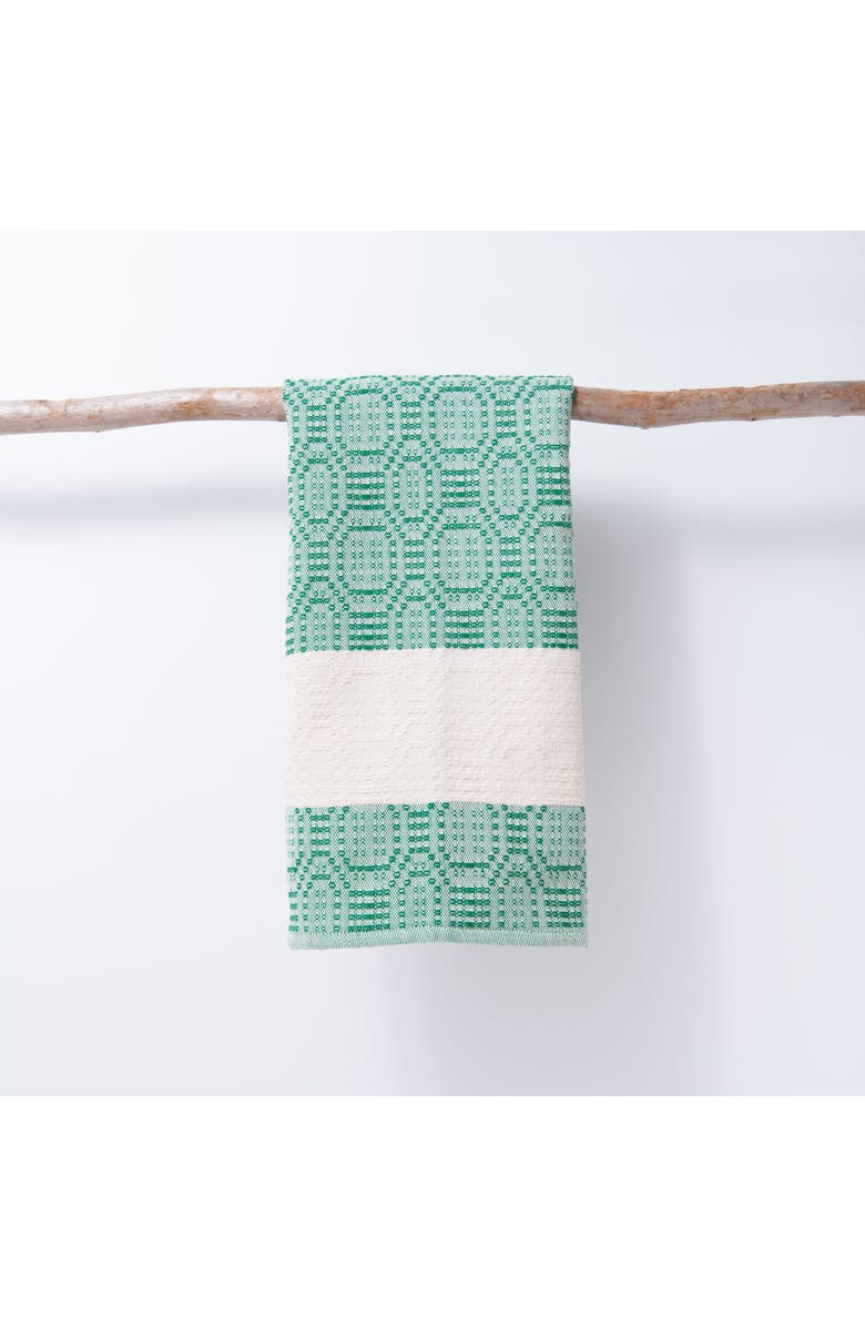 Maadili Collective Homestead Hand Towel, Alternate, color, Emerald