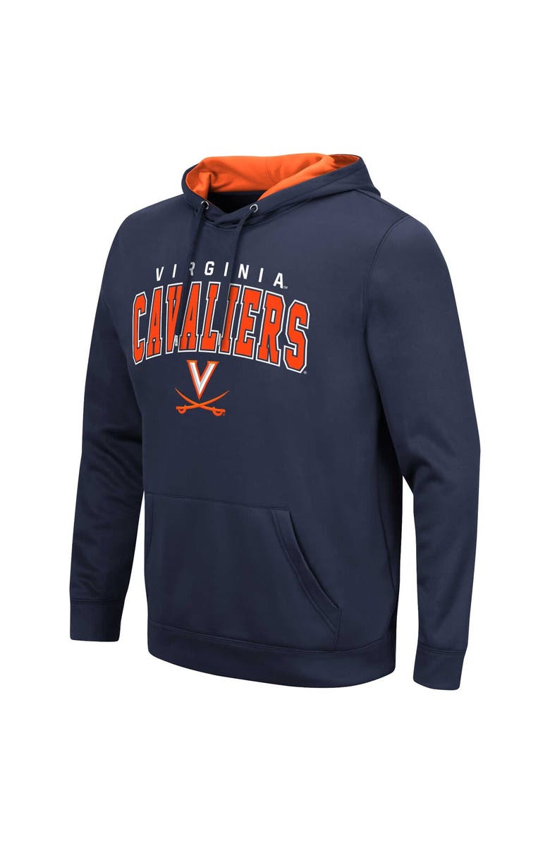 COLOSSEUM Men's Colosseum Navy Virginia Cavaliers Resistance Pullover Hoodie, Alternate, color,