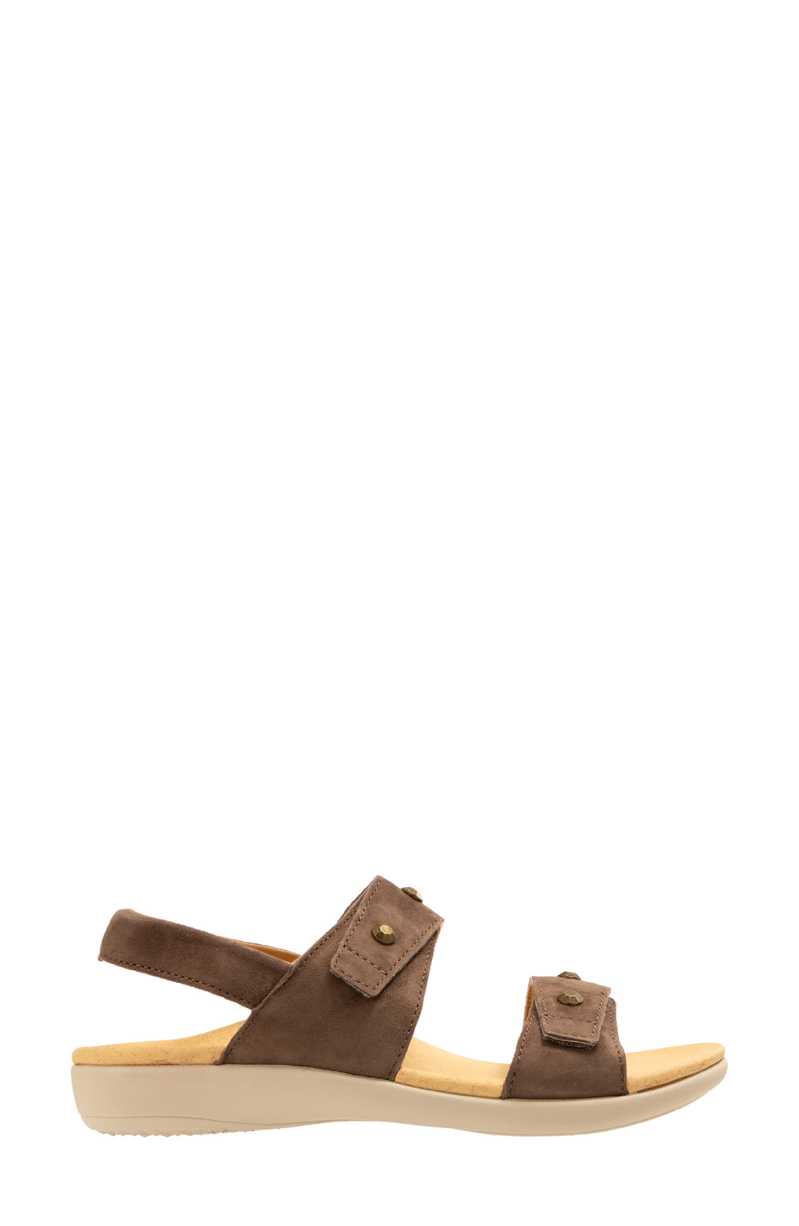 Terra Leather Sandal, Alternate, color, FOSSIL