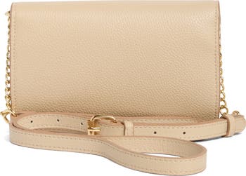 Ruthie Scallop Flap Wallet on a Chain