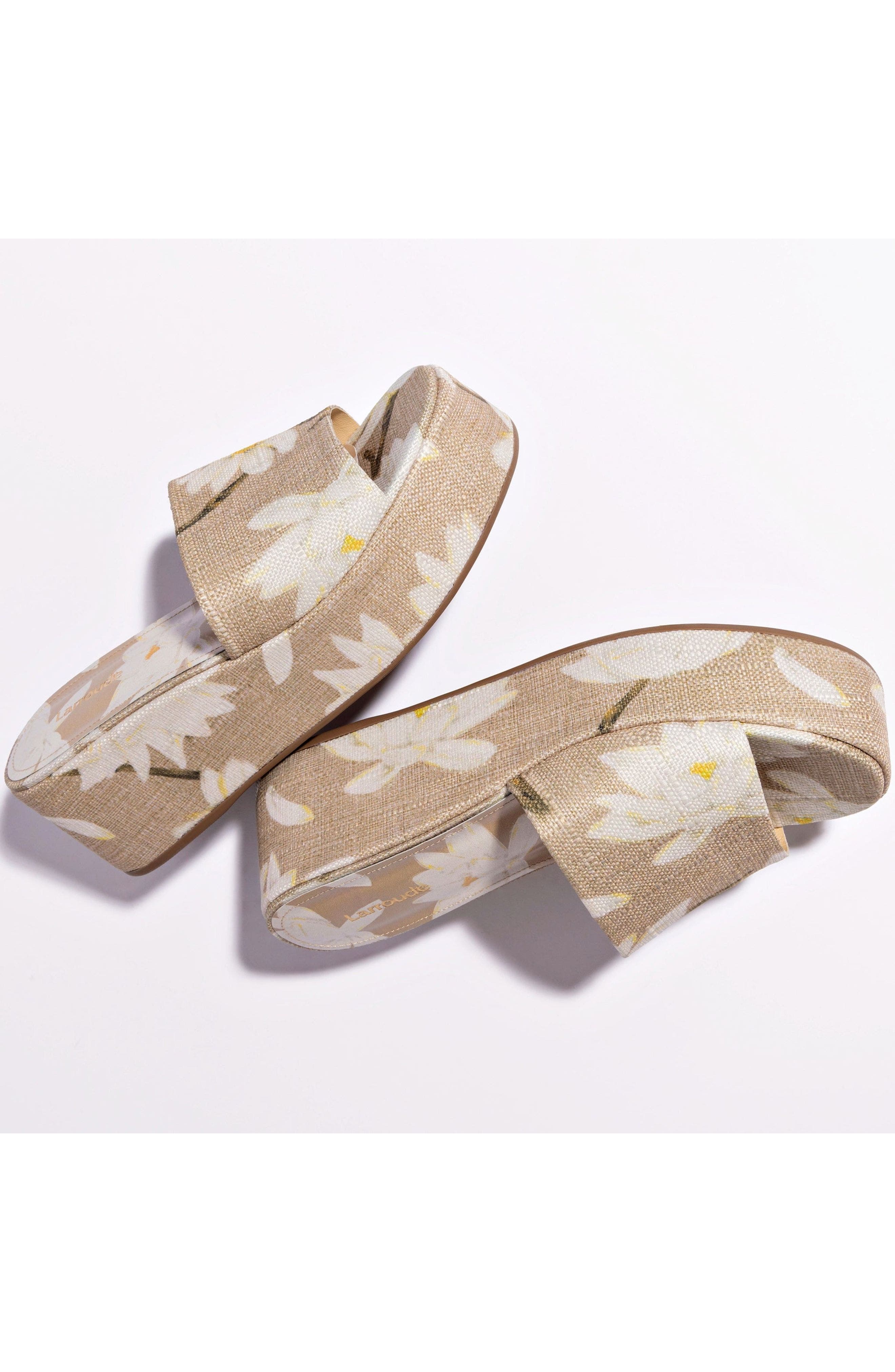 Larroudé Alex Flatform Mule, Alternate, color, 