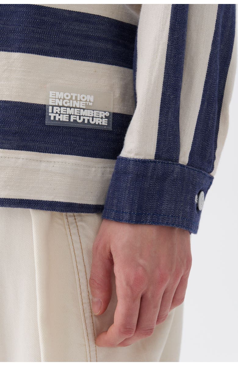 Nocturne Striped Jacket, Alternate, color, 