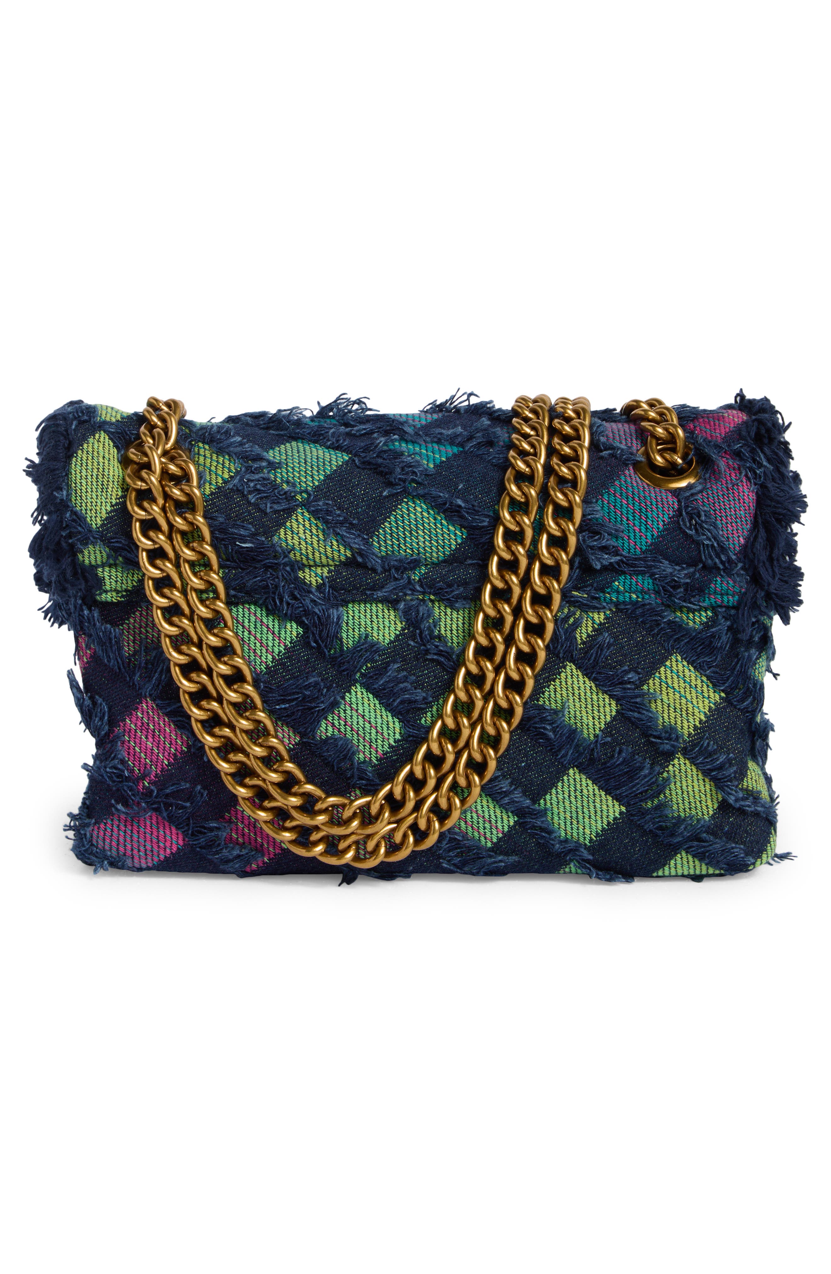 Kurt Geiger London Mini Brixton Shoulder Bag, Alternate, color, Open Blue