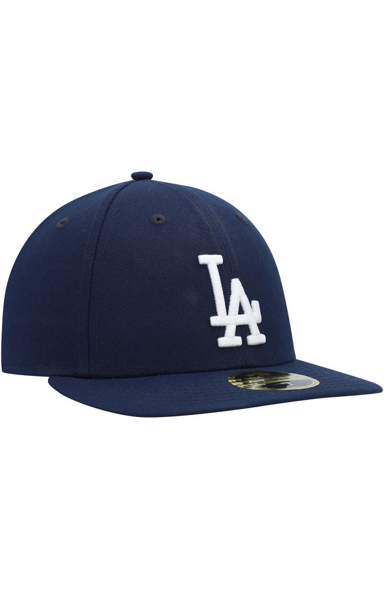 New Era Men's New Era Navy Los Angeles Dodgers Oceanside Low Profile 59FIFTY Fitted Hat, Alternate, color,